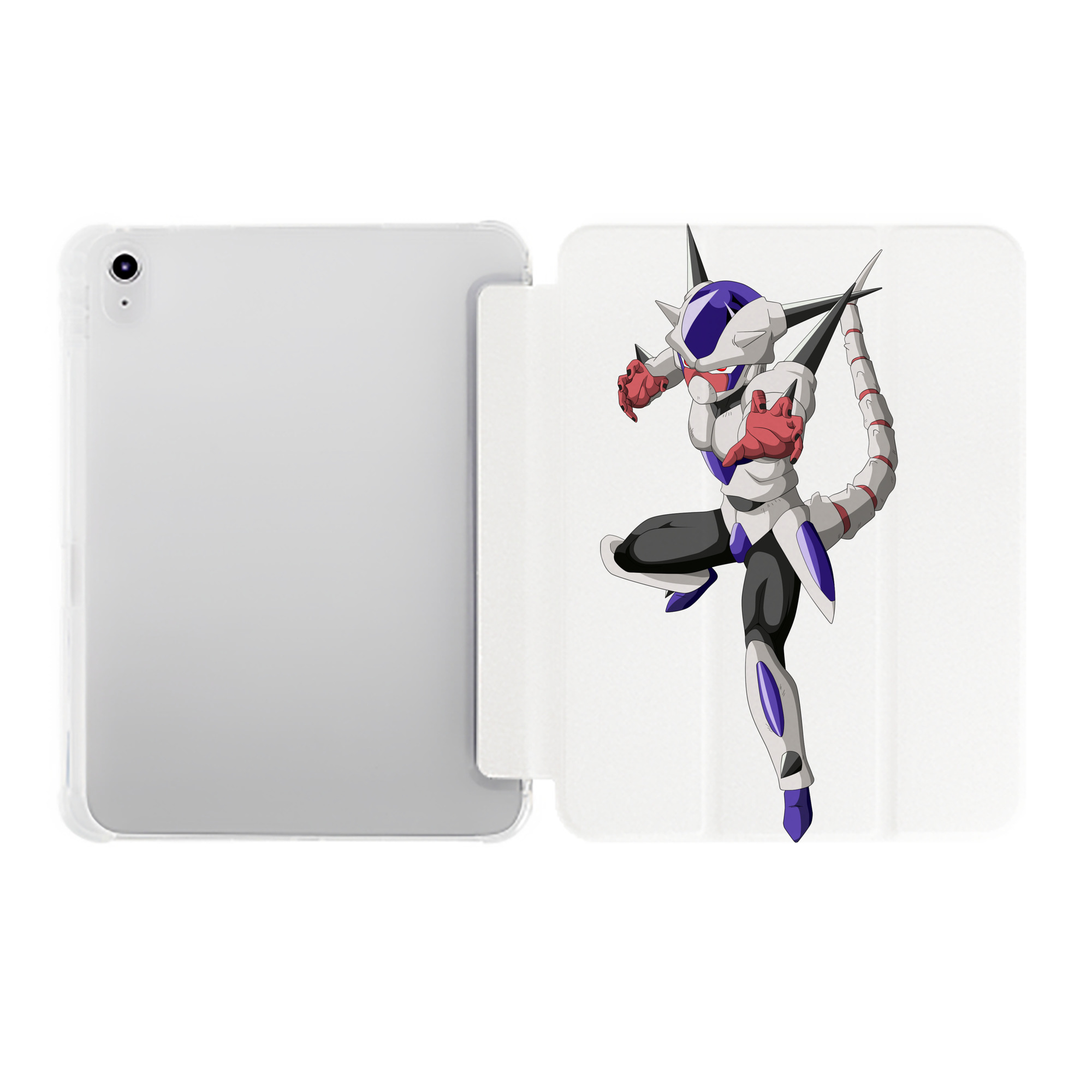 （画像用） ドラゴンボール クリーサ DRAGON BALL Kulisa IPad ケース ペン収納付き 三つ折りスタンド PUレザー×シリコン 対応機種9.5/10.5/10.9インチ
